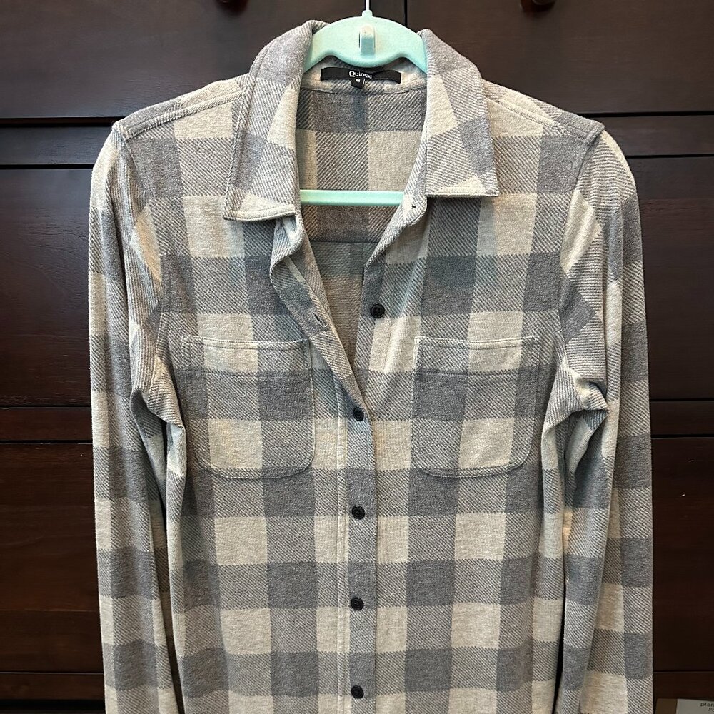 Quince Stretch Sweater Fleece Shirt